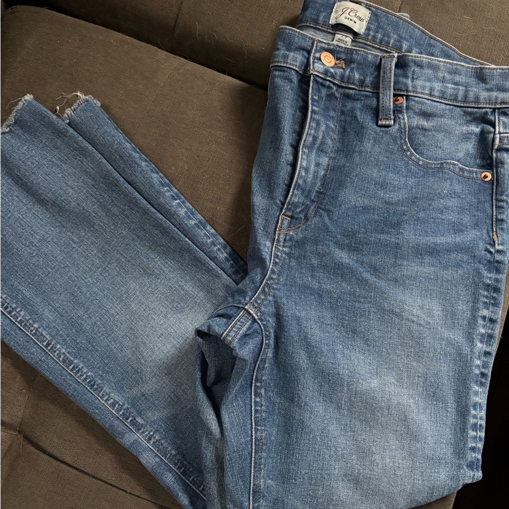 Jcrew Billie Demi Boot Crop size 29 EUC